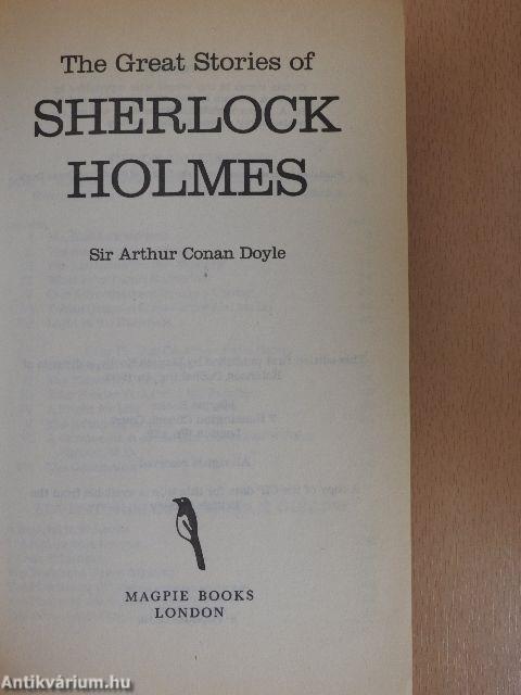 The Great Stories of Sherlock Holmes