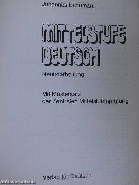 Mittelstufe Deutsch