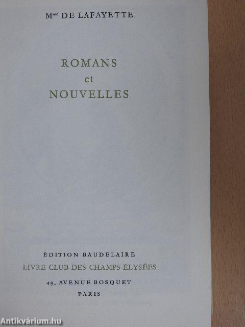 Romans et Nouvelles