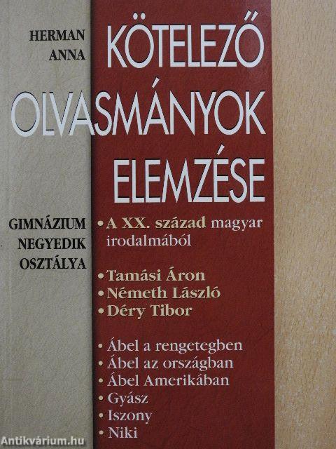 Kötelező olvasmányok elemzése 7.