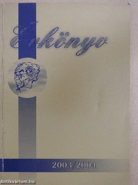 Az Öveges József Gyakorló Középiskola és Pedagógiai Szakszolgálat Évkönyve 2003/2004-es tanév