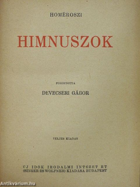 Homéroszi Himnuszok