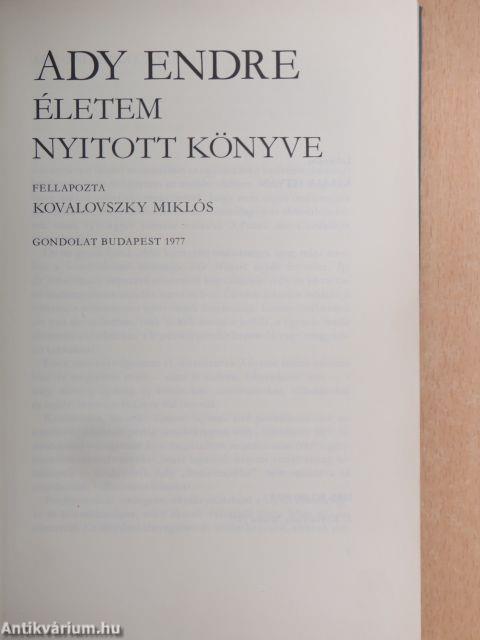 Életem nyitott könyve