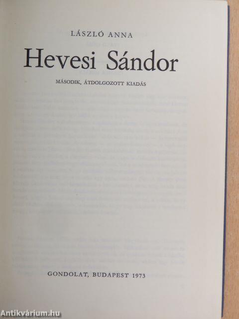 Hevesi Sándor