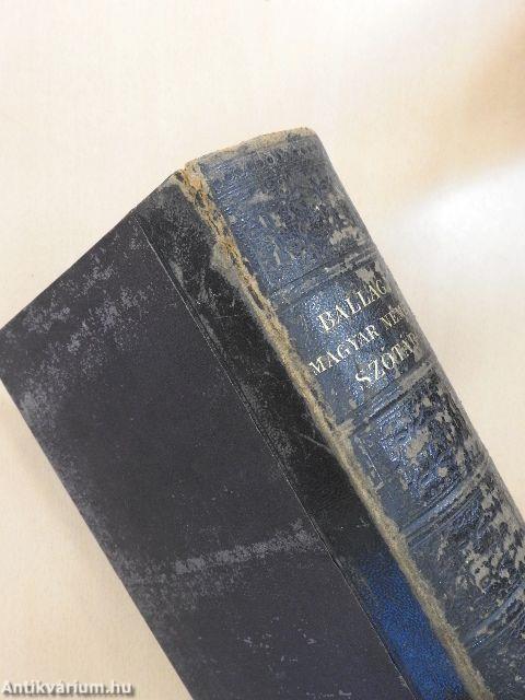 Uj teljes magyar és német szótár (gótbetűs)