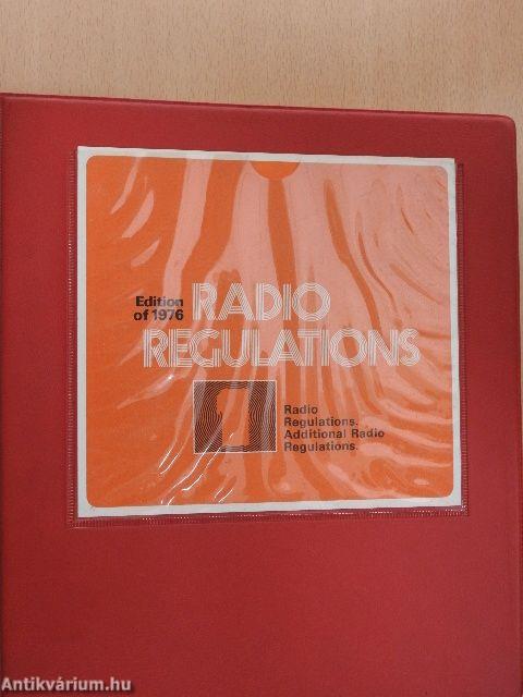 Radio Regulations 1-2