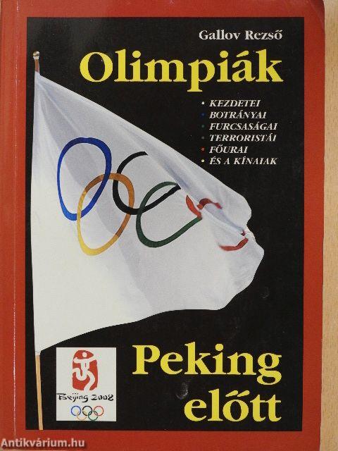 Olimpiák Peking előtt