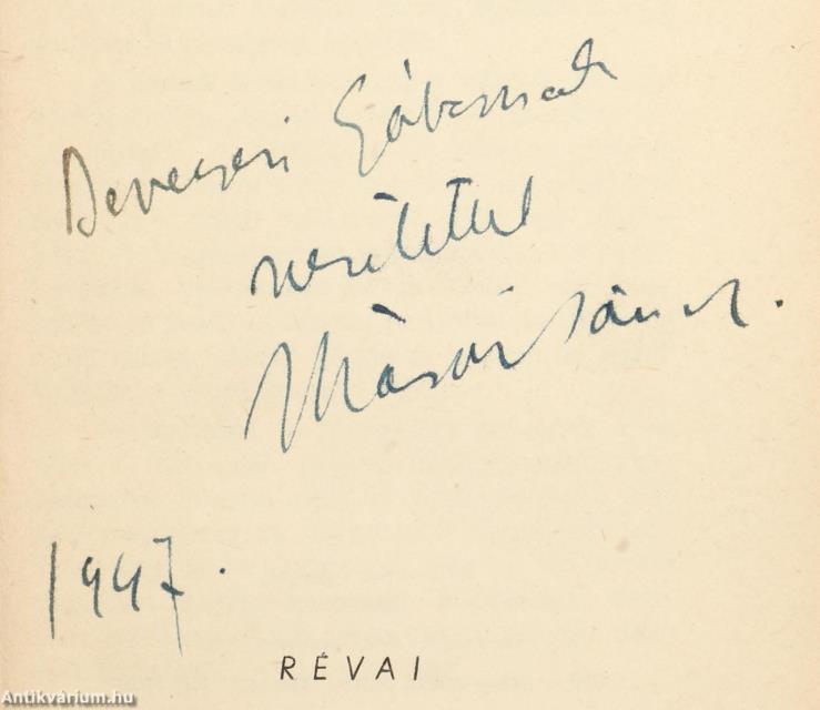 Medvetánc (dedikált példány)