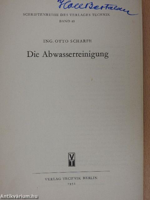 Die Abwasserreinigung