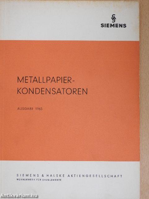 Metallpapier-Kondensatoren