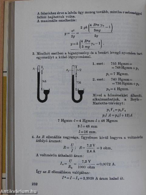 Fizika a felvételi vizsgán