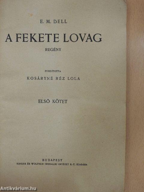 A fekete lovag I-II.