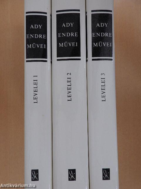 Ady Endre levelei 1-3.