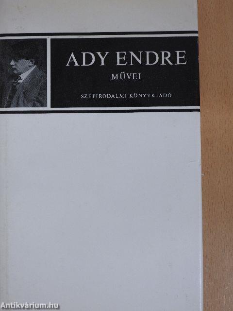Ady Endre levelei 1-3.
