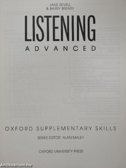 Listening - Advanced