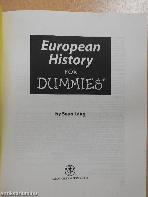 European History for Dummies