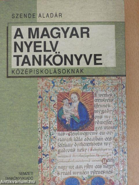 A magyar nyelv tankönyve