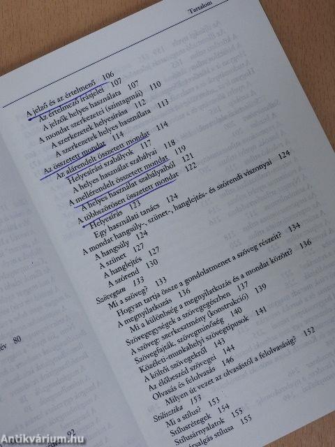 A magyar nyelv tankönyve