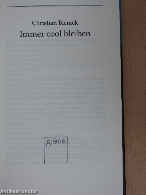 Immer cool bleiben