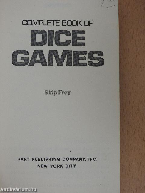 Complete Book of Dice Games