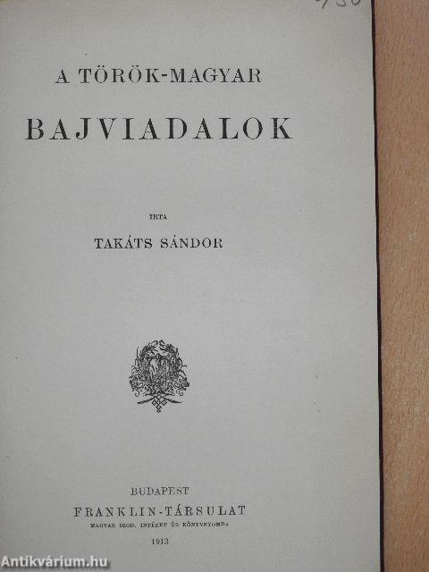 A török-magyar bajviadalok