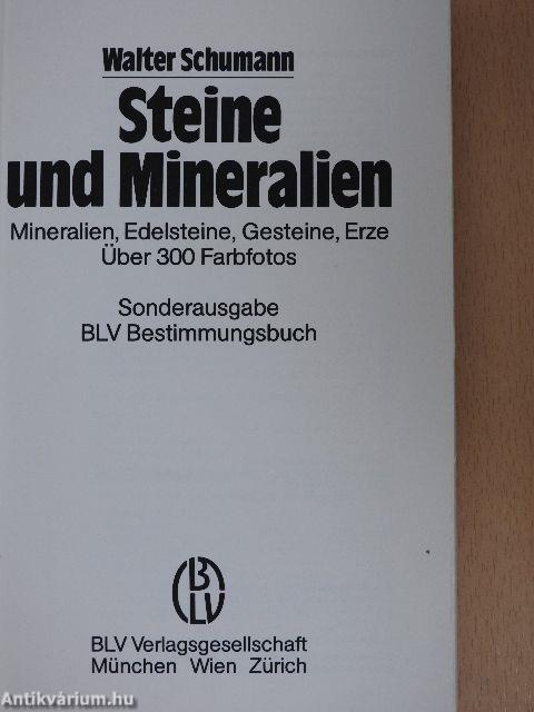 Steine und Mineralien