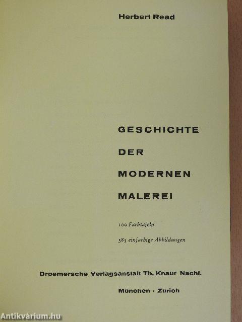 Geschichte der modernen Malerei