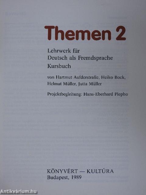 Themen 2 - Kursbuch