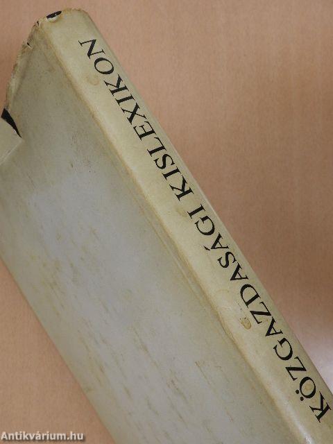 Közgazdasági Kislexikon