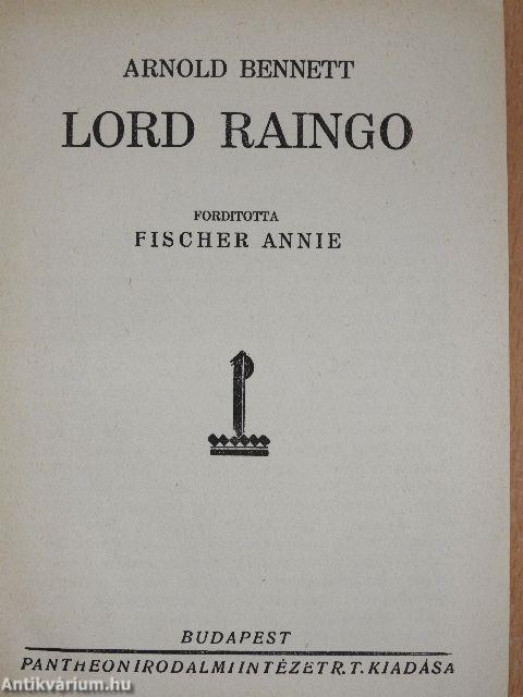 Lord Raingo