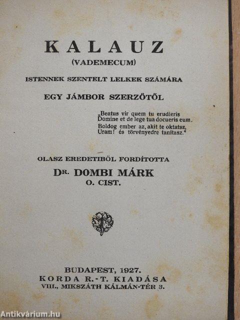 Kalauz (Vademecum)