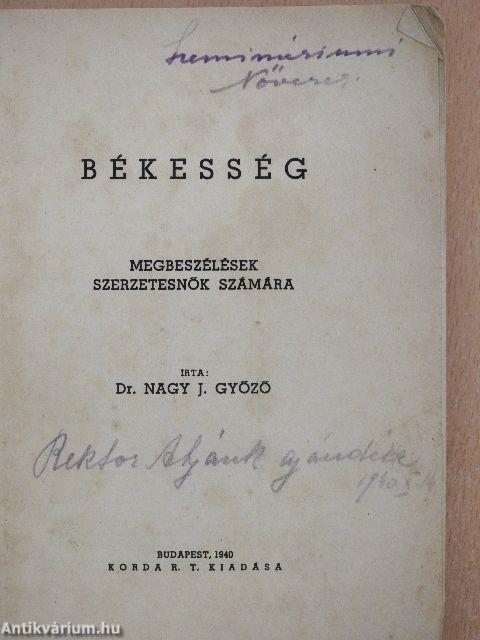 Békesség