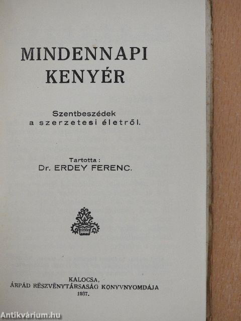 Mindennapi kenyér