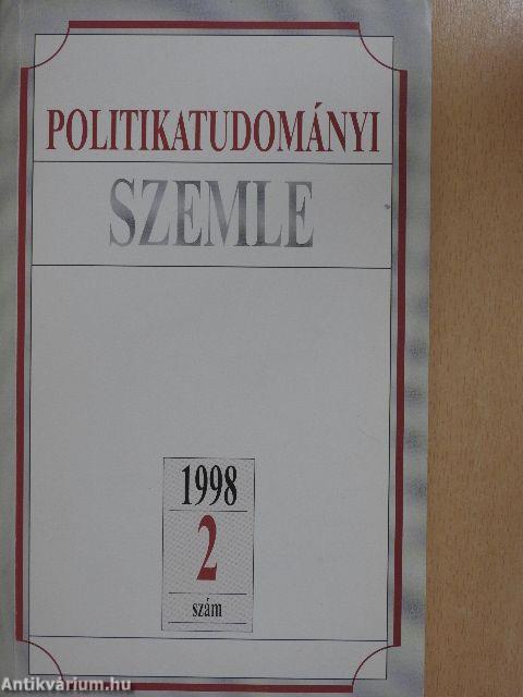 Politikatudományi Szemle 1998/2.