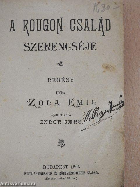 A Rougon család szerencséje