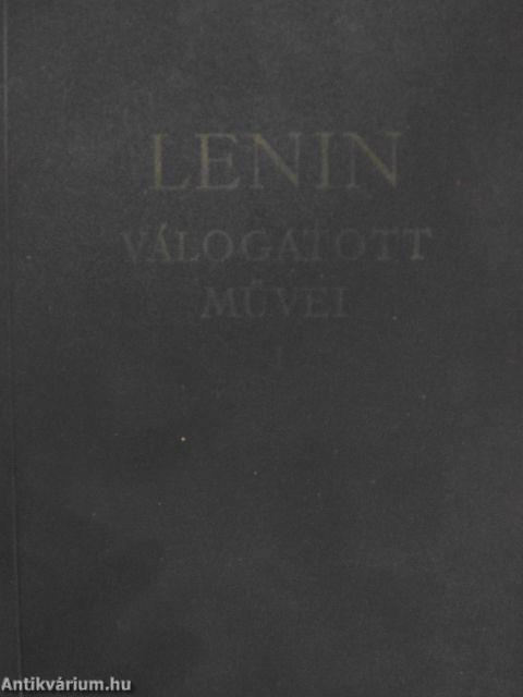 Lenin válogatott művei I. (töredék)