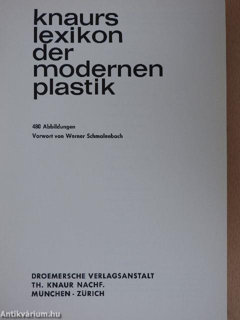 Knaurs Lexikon der Modernen Plastik