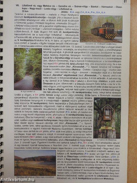 Bükk turistakalauz térképpel