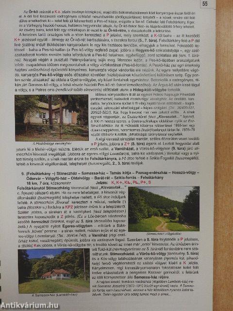 Bükk turistakalauz térképpel