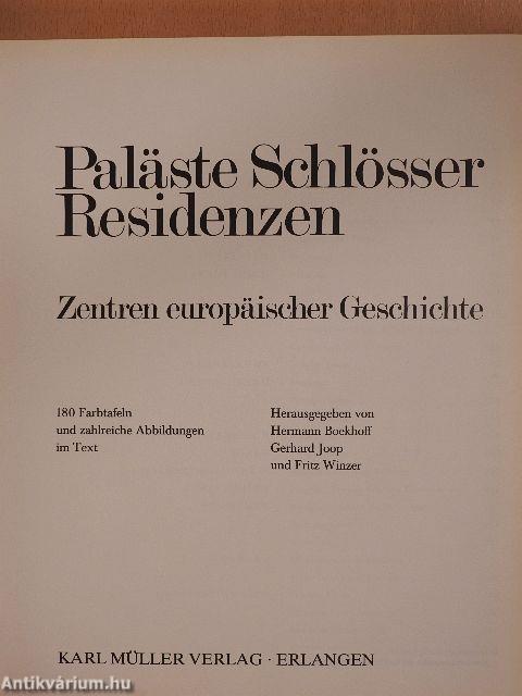 Paläste, Schlösser, Residenzen