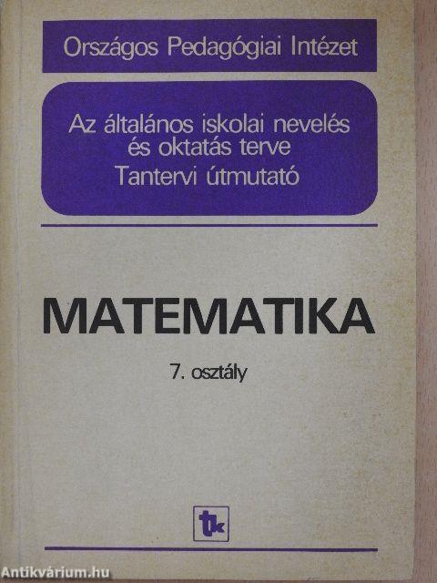 Matematika 7.