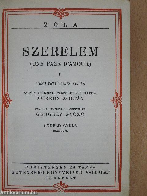 Szerelem I-II.