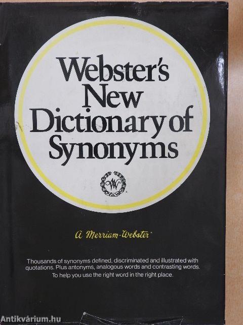 Webster's New Dictionary of Synonyms