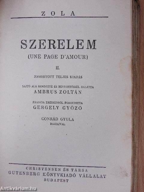 Szerelem I-II.