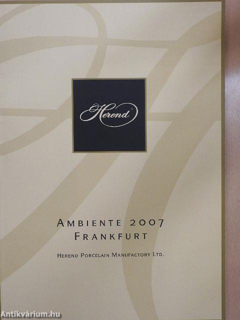 Herend Ambiente 2007 Frankfurt