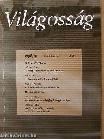 Világosság 1998. október