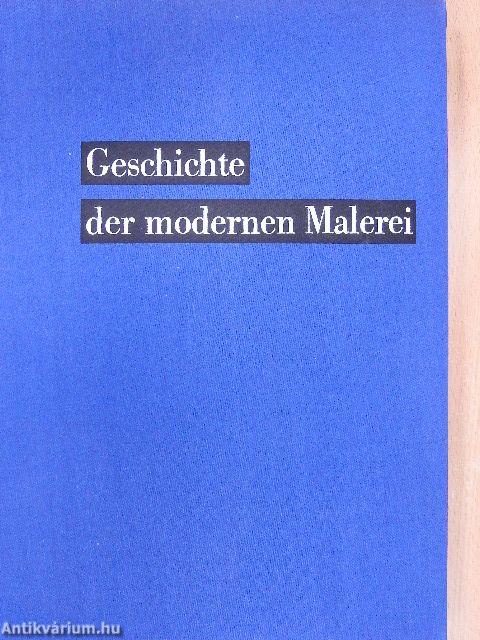 Geschichte der modernen Malerei