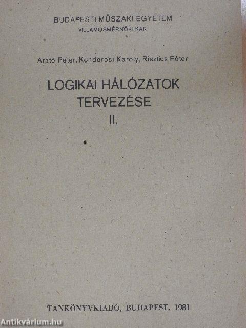 Logikai hálózatok tervezése II. 