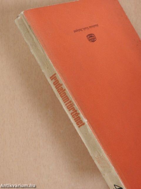 Irodalomtörténet 1977/4.