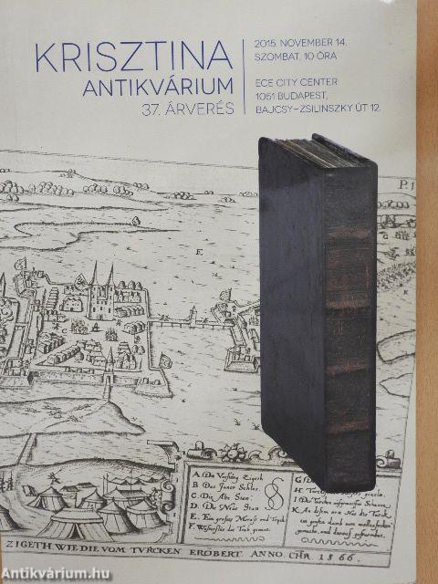Krisztina Antikvárium 37. Árverés